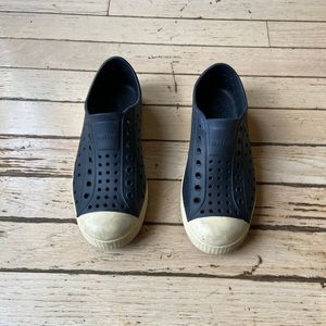 Navy Native Brand Slip-On Shoes